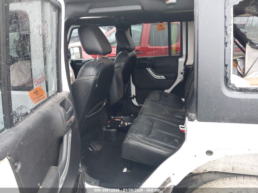 2015 Jeep Wrangler Unlimited Sahara VIN: 1C4BJWEG5FL593506 Lot: 38612598