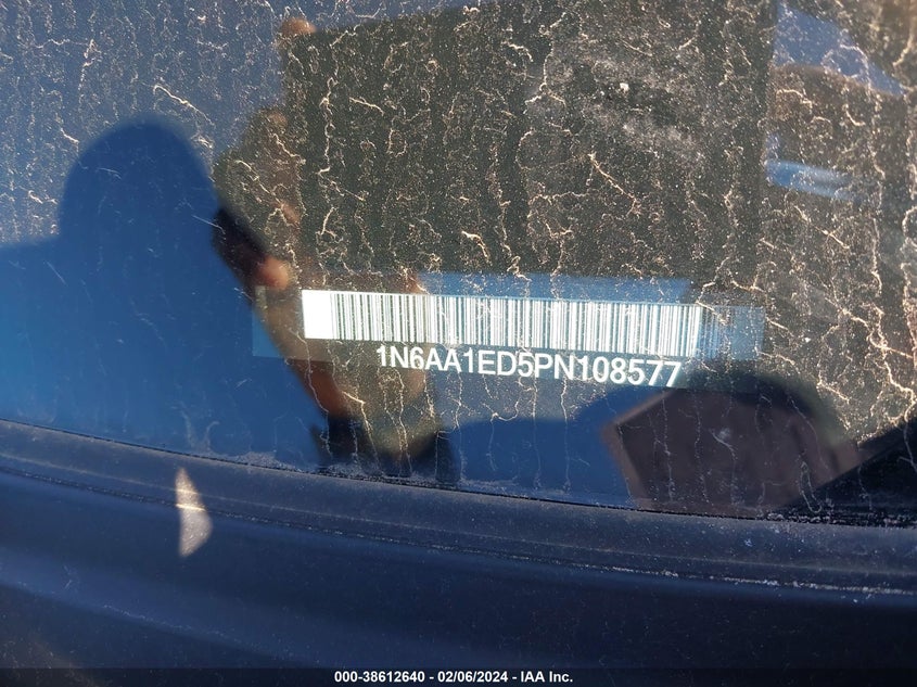 2023 NISSAN TITAN SV/SL/PRO-4X/PLATINUM RESERVE - 1N6AA1ED5PN108577