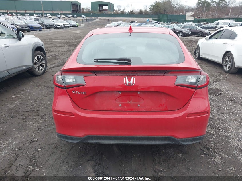 2022 HONDA CIVIC VIN: 19XFL1H77NE001847