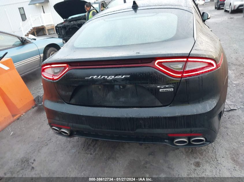 2021 Kia Stinger Gt-Line VIN: KNAE15LA9M6088129 Lot: 38612734