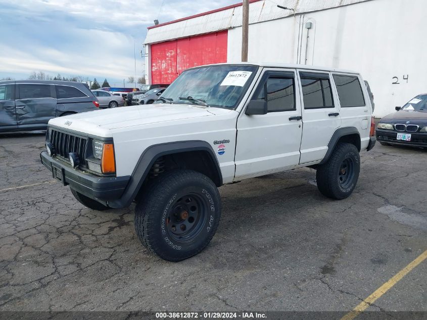 1996 Jeep Cherokee Se VIN: 1J4FJ28SXTL185695 Lot: 38612872