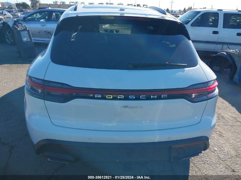 2022 Porsche Macan VIN: WP1AA2A52NLB12312 Lot: 38612921