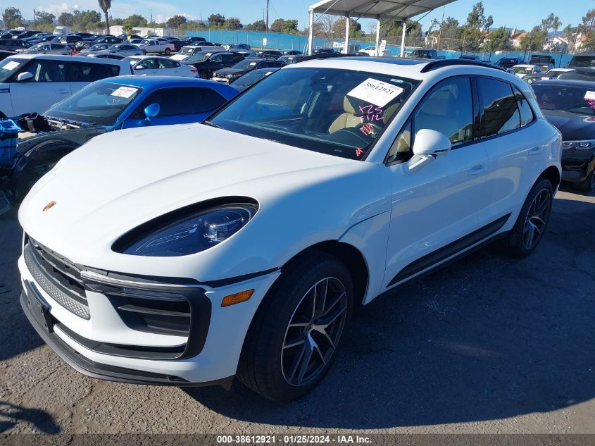 2022 Porsche Macan VIN: WP1AA2A52NLB12312 Lot: 38612921