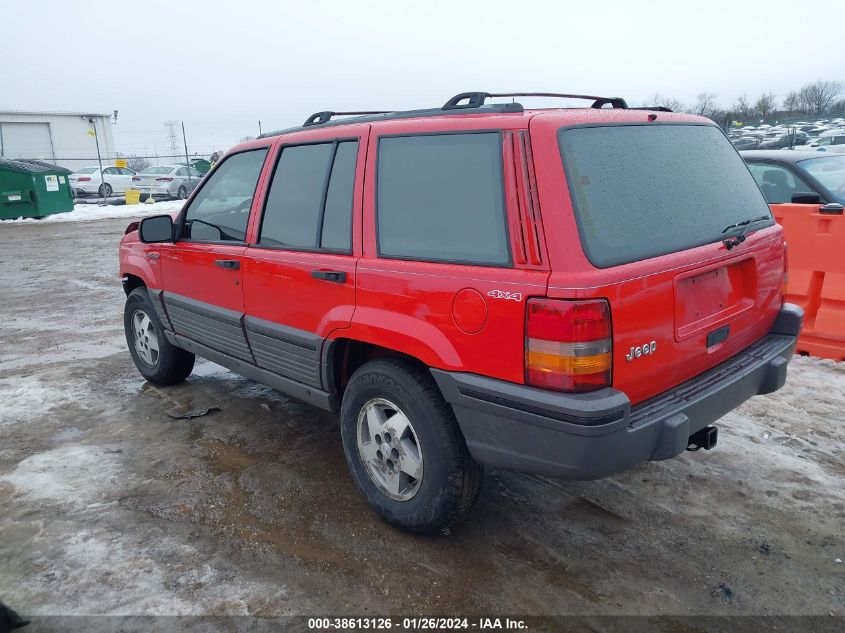 1994 Jeep Grand Cherokee Laredo VIN: 1J4GZ58S9RC316946 Lot: 38613126