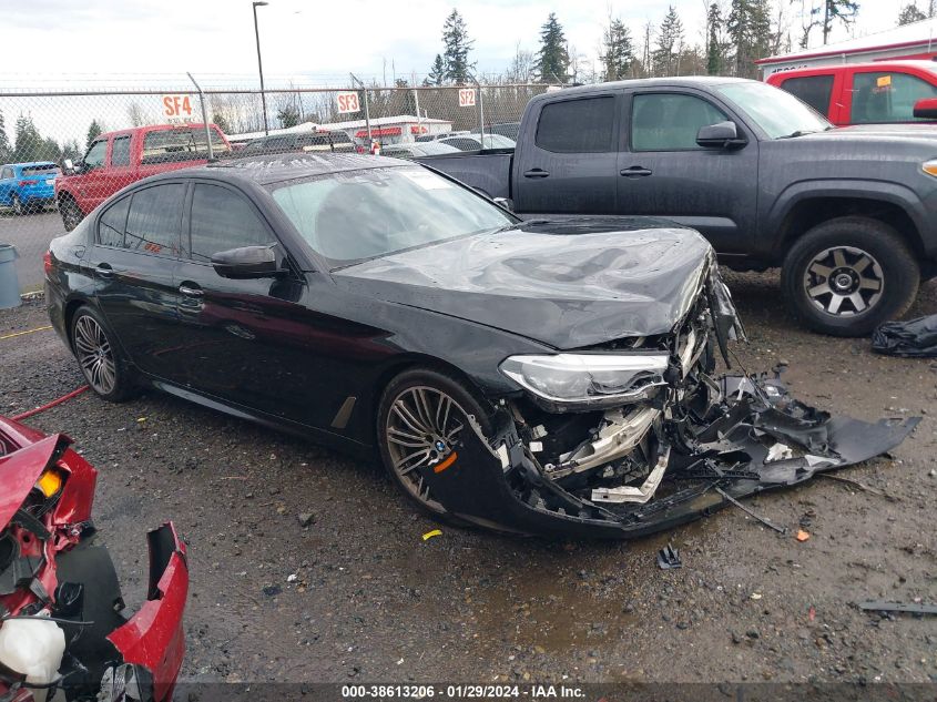 2018 BMW M550I xDrive VIN: WBAJB9C54JG463677 Lot: 38613206