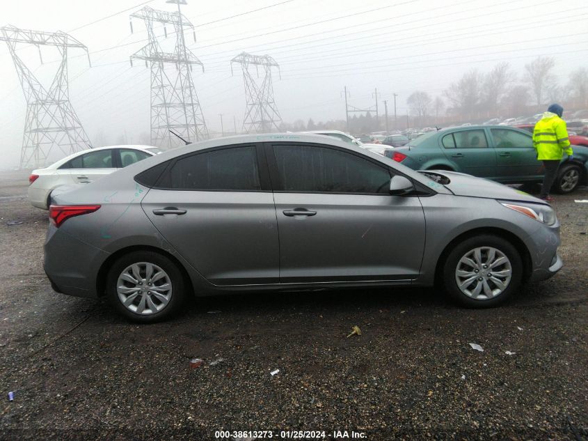 2021 Hyundai Accent Se VIN: 3KPC24A6XME132892 Lot: 38613273