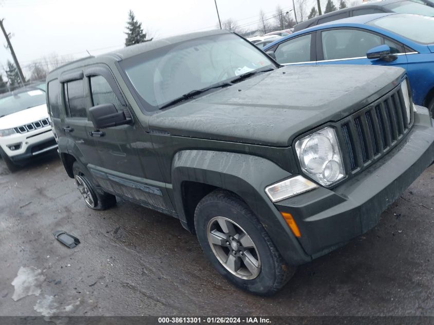 2008 Jeep Liberty Sport VIN: 1J8GN28K78W244649 Lot: 38613301