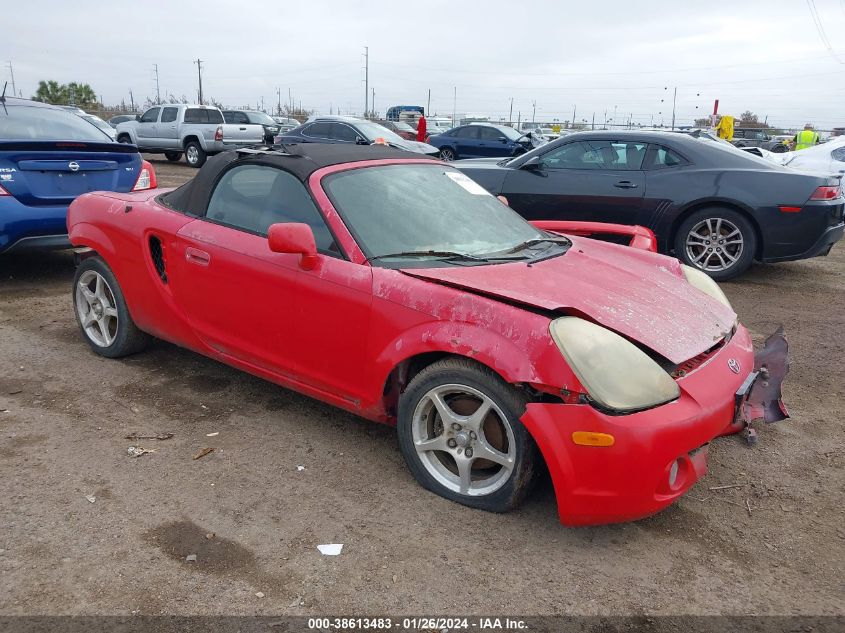 2003 Toyota Mr2 Spyder Base (M5) VIN: JTDFR320530054235 Lot: 38613483