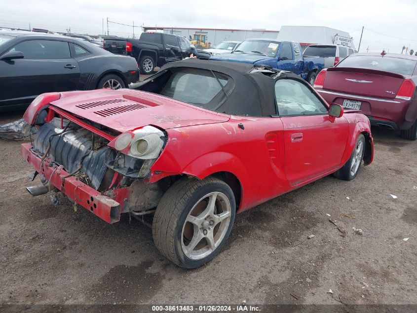 2003 Toyota Mr2 Spyder Base (M5) VIN: JTDFR320530054235 Lot: 38613483