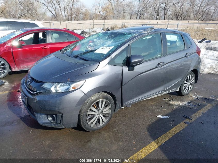 2015 Honda Fit Ex/Ex-L VIN: 3HGGK5H84FM731571 Lot: 40314473