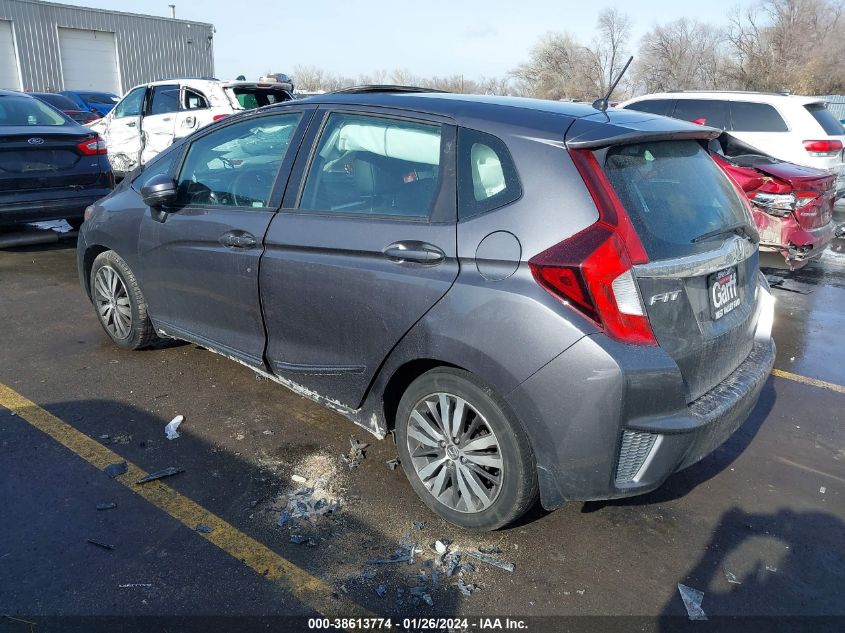 2015 Honda Fit Ex/Ex-L VIN: 3HGGK5H84FM731571 Lot: 40314473