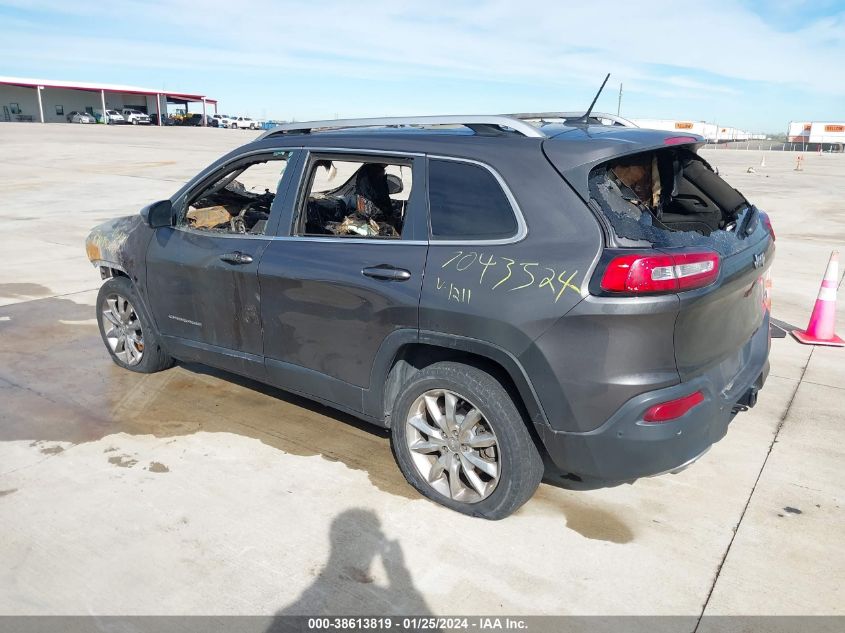 2014 Jeep Cherokee Limited VIN: 1C4PJLDS1EW201211 Lot: 38613819