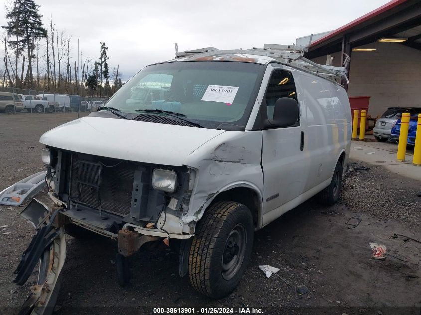 2001 Chevrolet Express VIN: 1GCHG35R211111989 Lot: 38613901