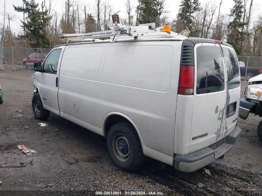 2001 Chevrolet Express VIN: 1GCHG35R211111989 Lot: 38613901