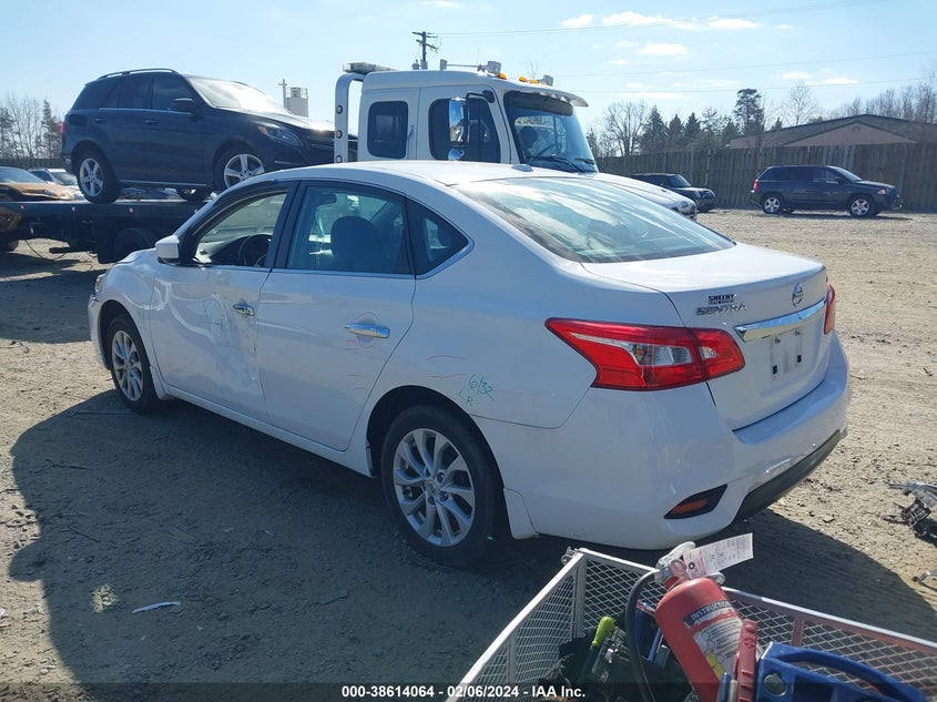 VIN 3N1AB7AP4KY458106 2019 NISSAN SENTRA SV
