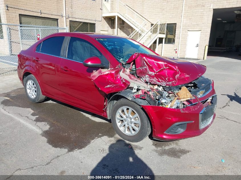 2017 Chevrolet Sonic Lt Auto VIN: 1G1JD5SH0H4126882 Lot: 39113872