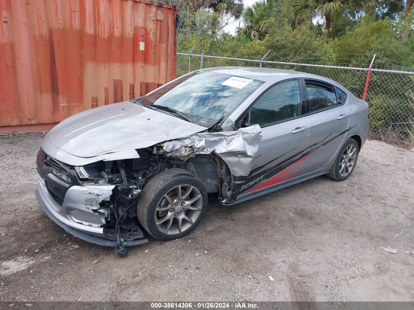 1C3CDFBB5FD201112 2015 Dodge Dart Sxt