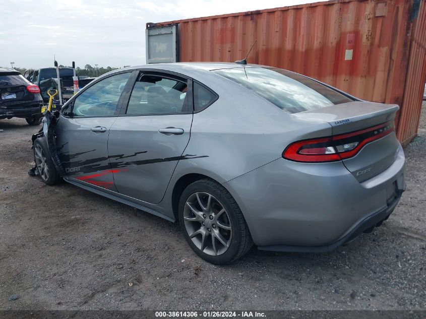 1C3CDFBB5FD201112 2015 Dodge Dart Sxt