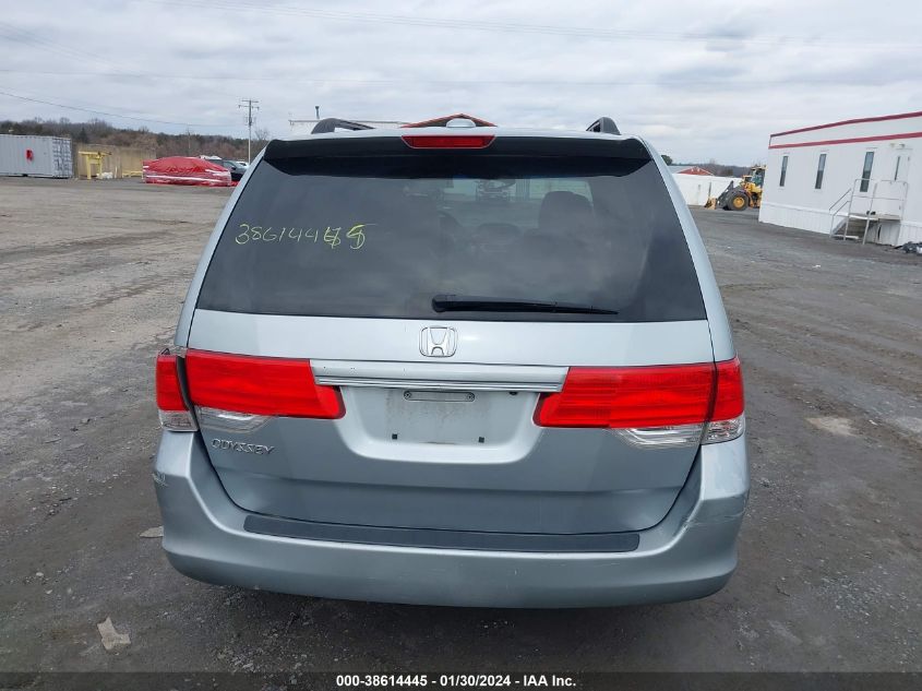 2009 Honda Odyssey Exl VIN: 5FNRL38759B013522 Lot: 38614445