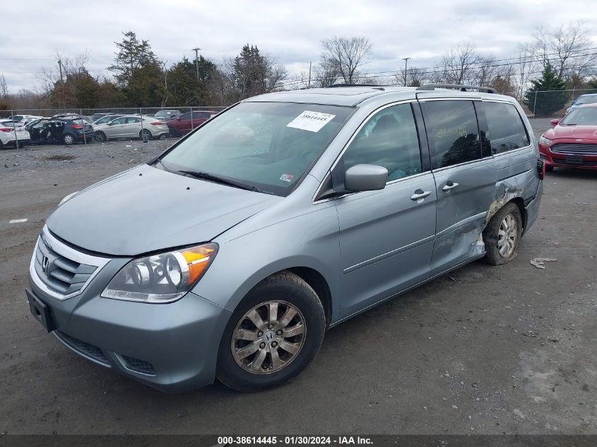 2009 Honda Odyssey Exl VIN: 5FNRL38759B013522 Lot: 38614445