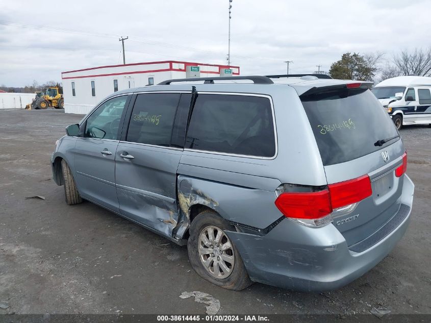 2009 Honda Odyssey Exl VIN: 5FNRL38759B013522 Lot: 38614445