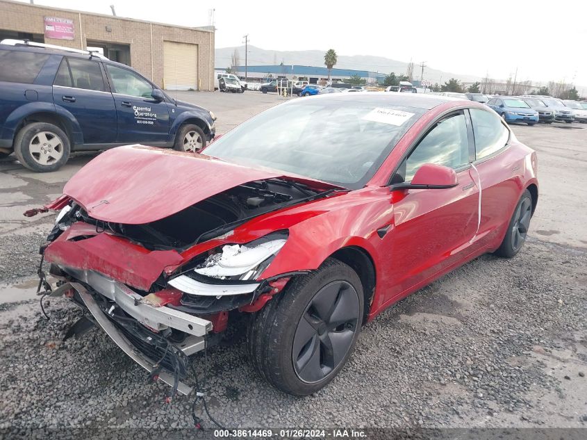 2018 Tesla Model 3 Long Range/Mid Range VIN: 5YJ3E1EA9JF007134 Lot: 38614469