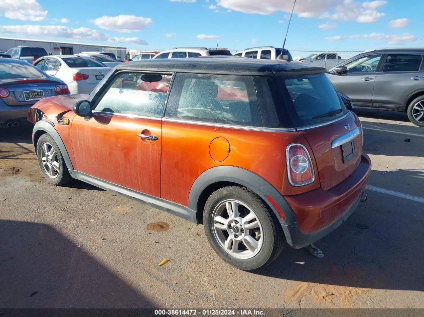 2013 Mini Hardtop Cooper VIN: WMWSU3C56DT690800 Lot: 38614472