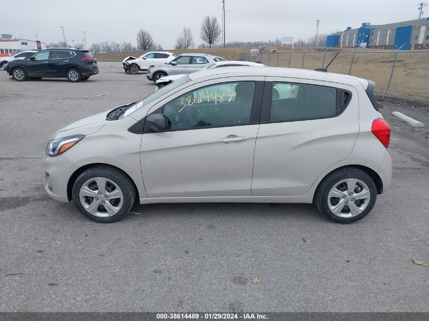 2021 Chevrolet Spark Fwd Ls Automatic VIN: KL8CB6SA0MC713736 Lot: 38614489