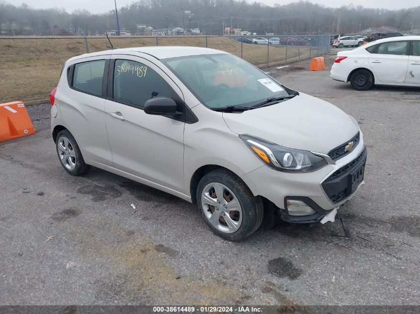 2021 Chevrolet Spark Fwd Ls Automatic VIN: KL8CB6SA0MC713736 Lot: 38614489