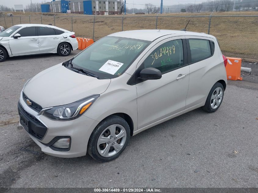 2021 Chevrolet Spark Fwd Ls Automatic VIN: KL8CB6SA0MC713736 Lot: 38614489