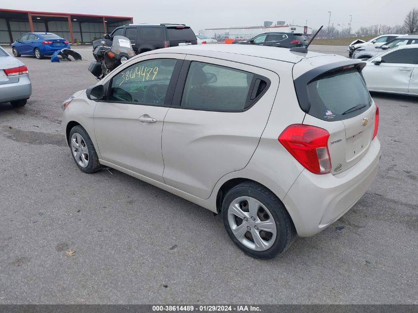 2021 Chevrolet Spark Fwd Ls Automatic VIN: KL8CB6SA0MC713736 Lot: 38614489