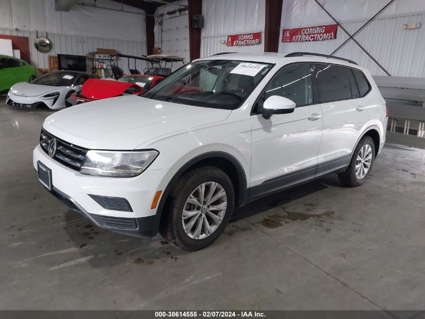 2020 Volkswagen Tiguan 2.0T S VIN: 3VV1B7AX9LM009768 Lot: 38614555