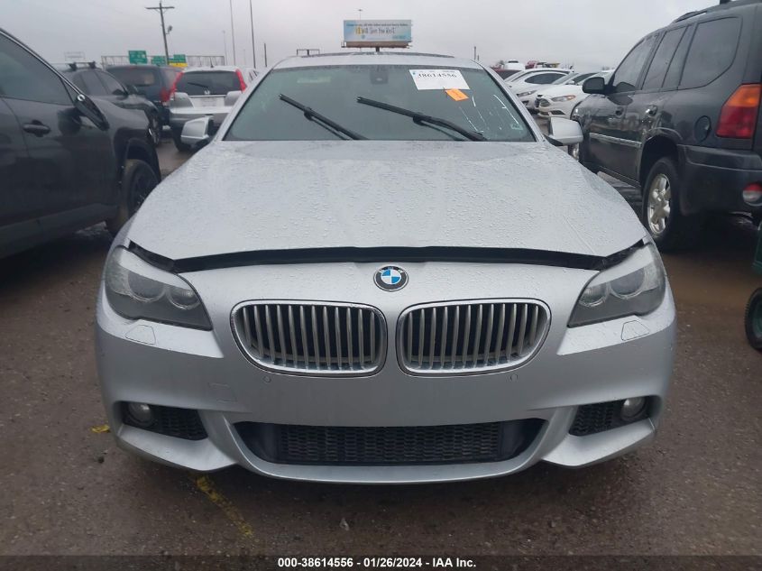 2013 BMW 550I VIN: WBAFR9C57DDX79565 Lot: 38614556