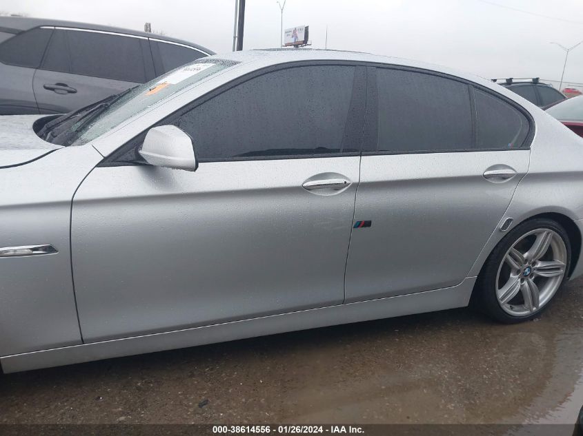 2013 BMW 550I VIN: WBAFR9C57DDX79565 Lot: 38614556