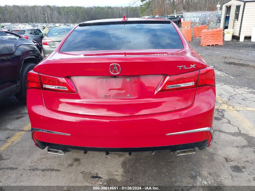 2018 Acura Tlx VIN: 19UUB2F39JA009849 Lot: 38614651