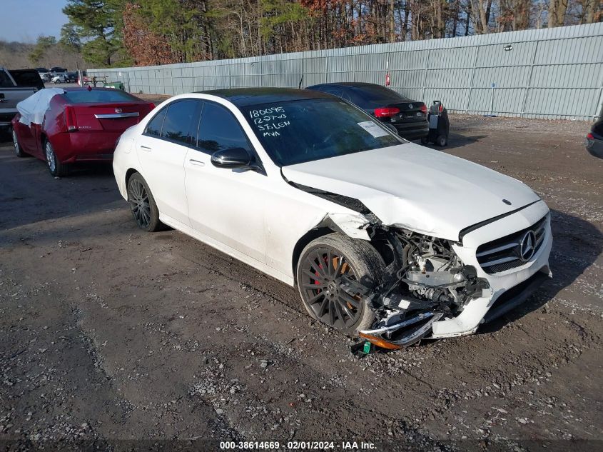 2017 Mercedes-Benz C 300 4Matic/Luxury 4Matic/Sport 4Matic VIN: 55SWF4KB7HU219435 Lot: 38614669