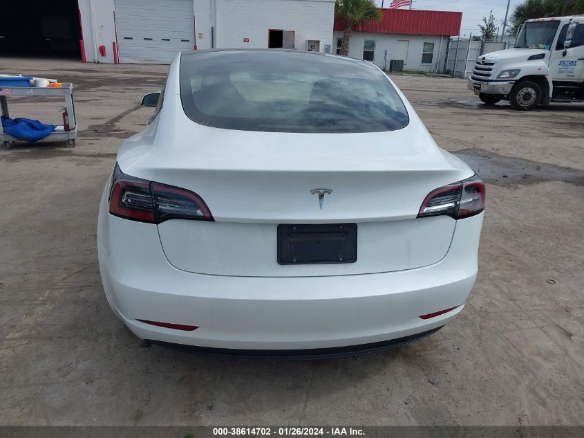 2023 Tesla Model 3 Rear-Wheel Drive VIN: 5YJ3E1EA9PF434807 Lot: 38614702