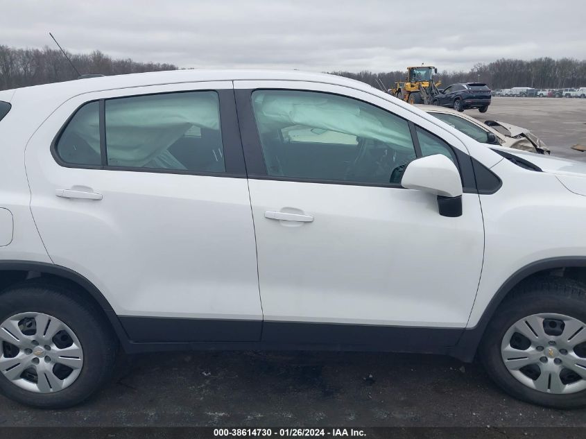 2016 Chevrolet Trax 1Ls VIN: 3GNCJKSB9GL274760 Lot: 38614730