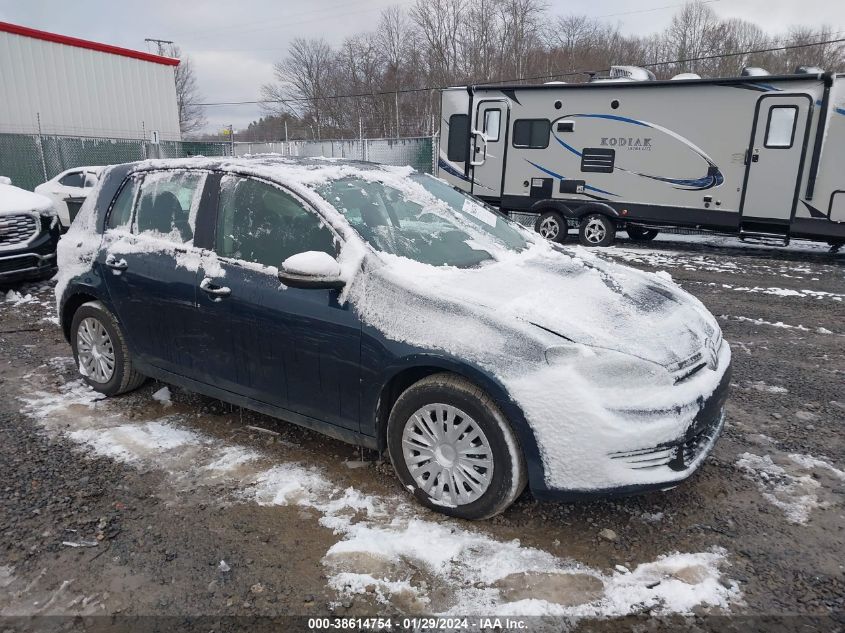 2014 Volkswagen Golf 2.5L VIN: WVWDB7AJ3EW004446 Lot: 38614754