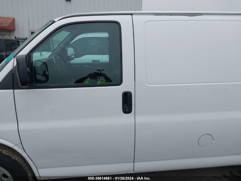 2014 Chevrolet Express 1500 Work Van VIN: 1GCSGAFX5E1118528 Lot: 38614861