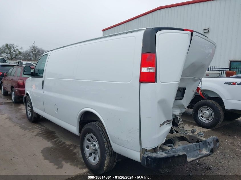 2014 Chevrolet Express 1500 Work Van VIN: 1GCSGAFX5E1118528 Lot: 38614861