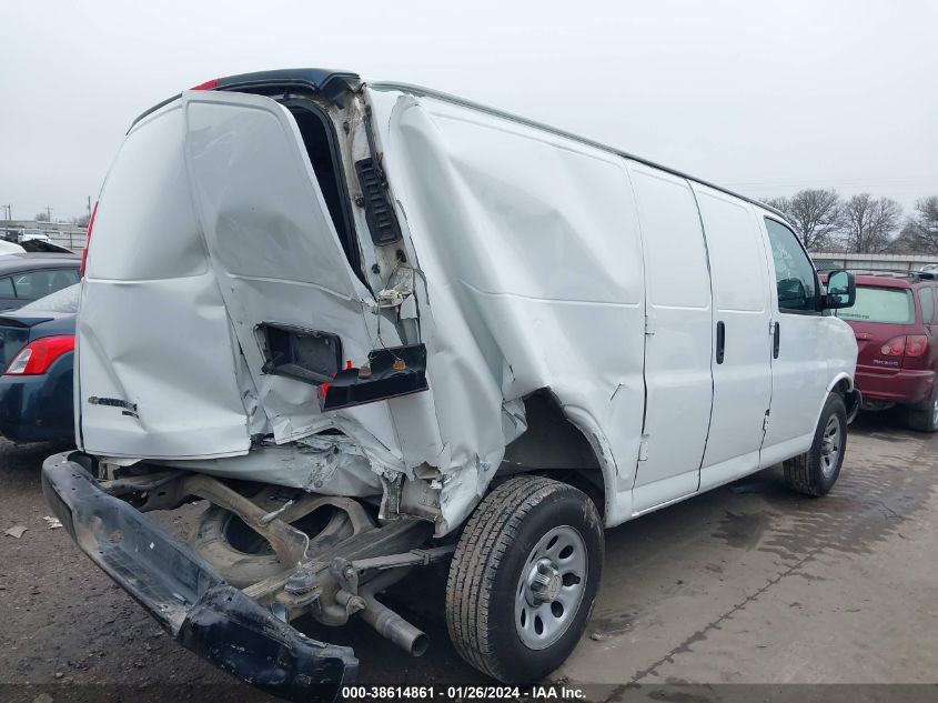 2014 Chevrolet Express 1500 Work Van VIN: 1GCSGAFX5E1118528 Lot: 38614861