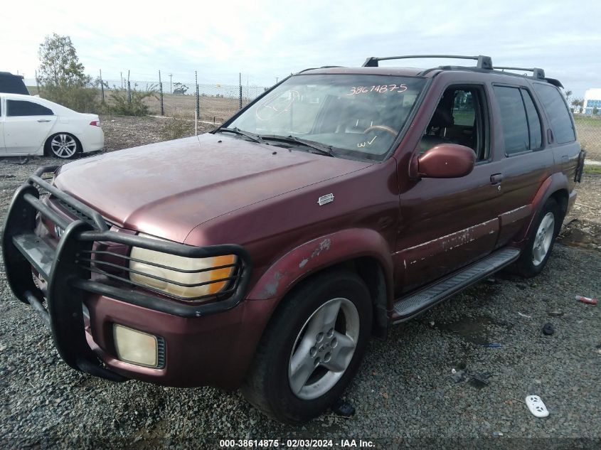 2001 Infiniti Qx4 Luxury VIN: JNRDR07Y11W103445 Lot: 38614875