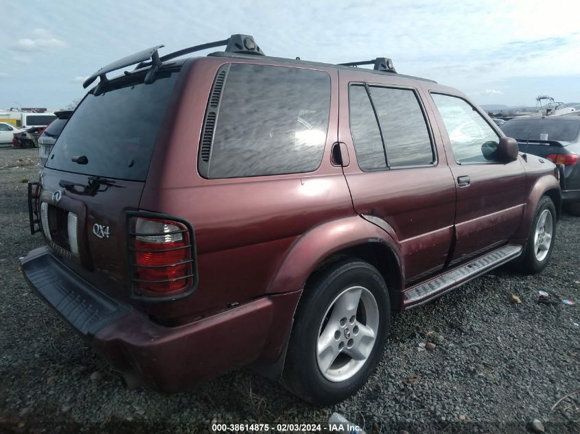 2001 Infiniti Qx4 Luxury VIN: JNRDR07Y11W103445 Lot: 38614875