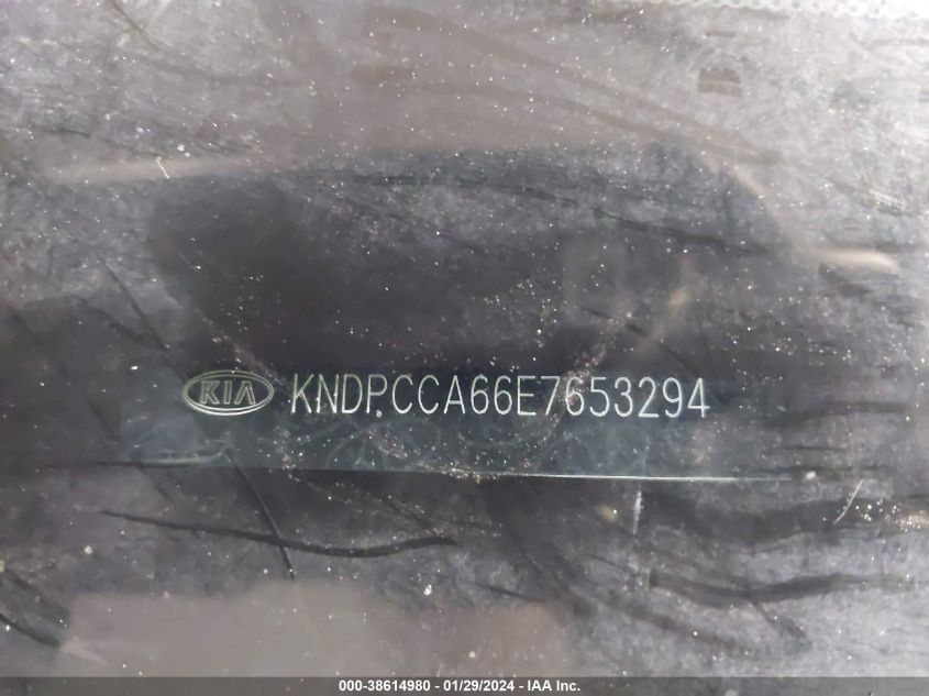 KNDPCCA66E7653294 2014 Kia Sportage Sx