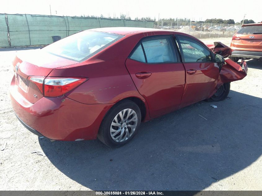 2016 Toyota Corolla Le VIN: 5YFBURHE8GP568594 Lot: 38615021