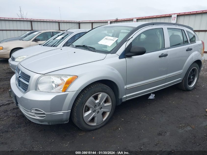 2007 Dodge Caliber Sxt VIN: 1B3HB48B37D527657 Lot: 38615144