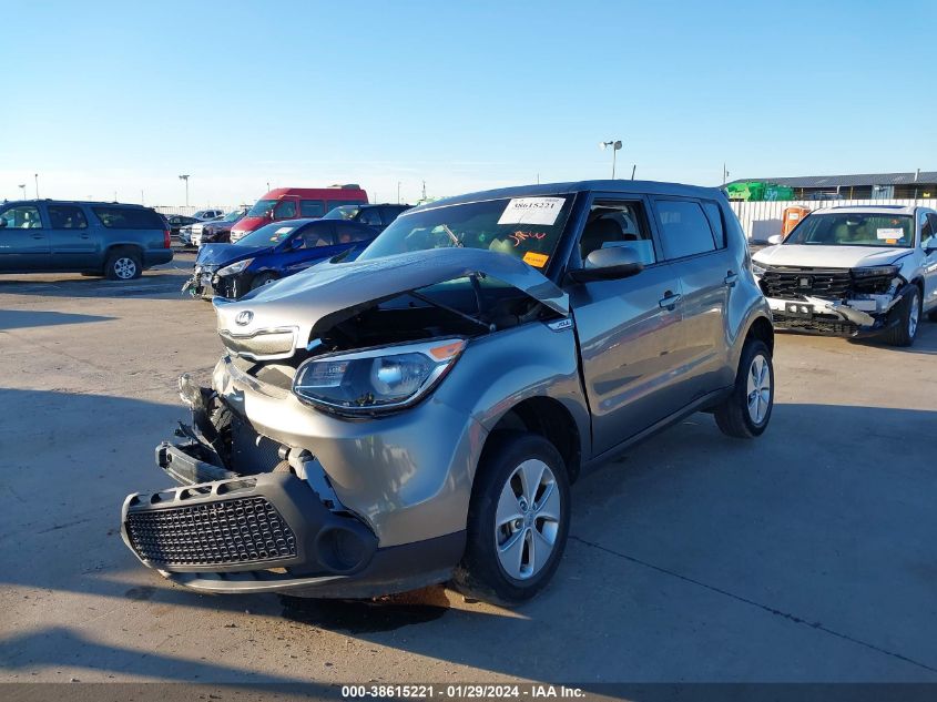 2016 Kia Soul VIN: KNDJN2A23G7360799 Lot: 38615221