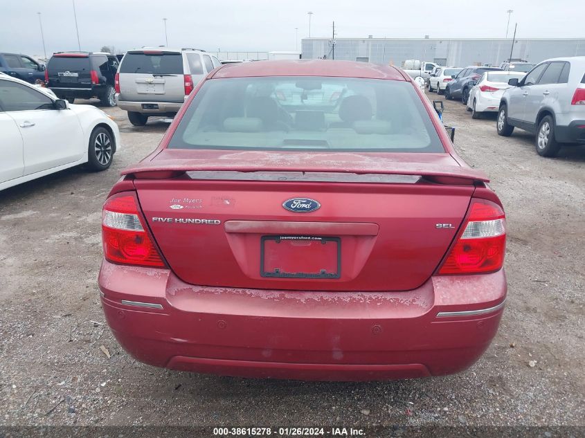 2005 Ford Five Hundred Sel VIN: 1FAFP24115G193221 Lot: 40852145