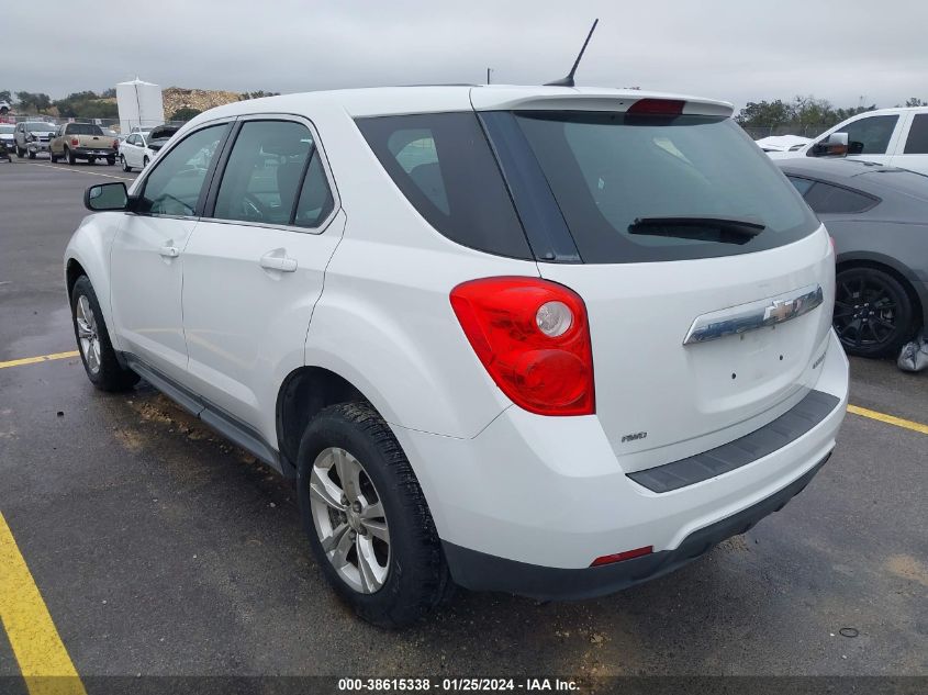 2014 Chevrolet Equinox Ls VIN: 2GNFLEEK1E6156255 Lot: 38615338